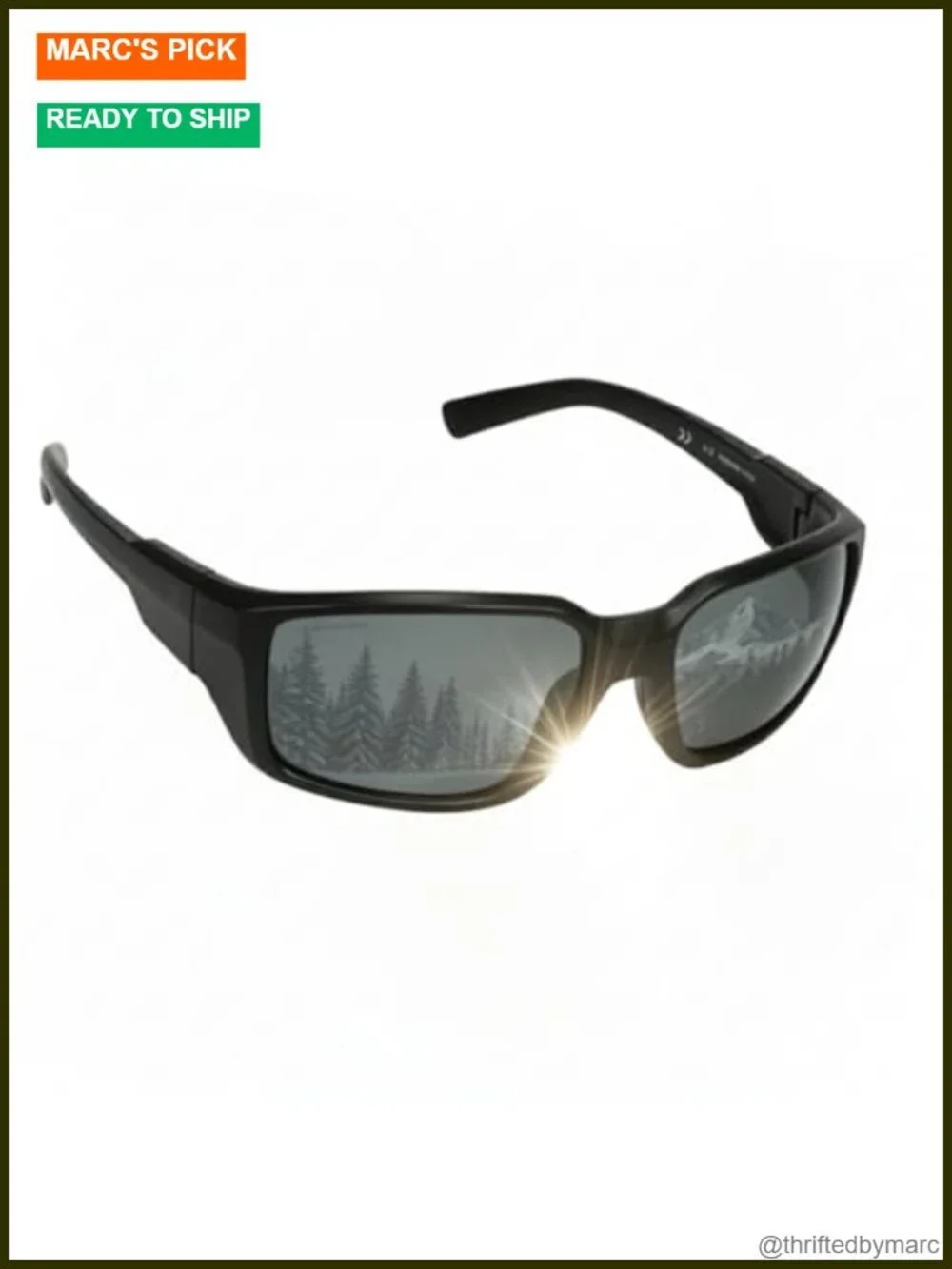 Polarized Glass Lens Sunglasses UV400 Anti-Scratch Unisex Driving Fishing